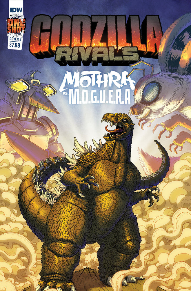 Godzilla Rivals: Mothra Vs. M.O.G.U.E.R.A. Variant B (Vasquez) - Comics - Image - Pop Weasel