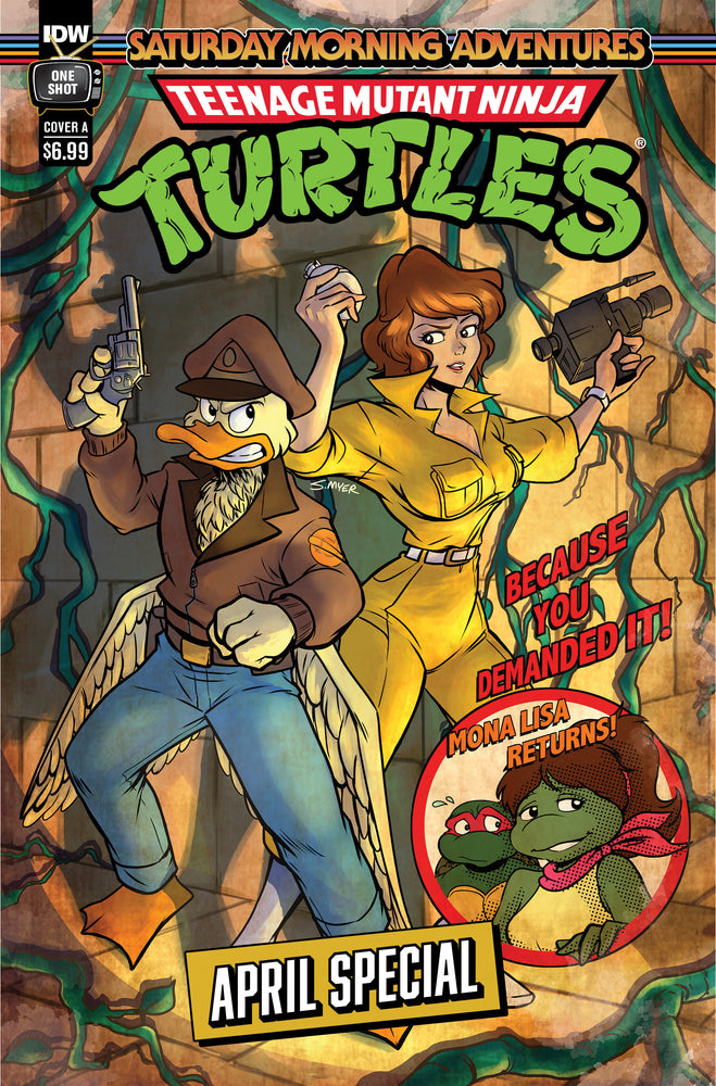 Teenage Mutant Ninja Turtles: Saturday Morning Adventures--April Special Cover A (Myer) - Comics - Image - Pop Weasel