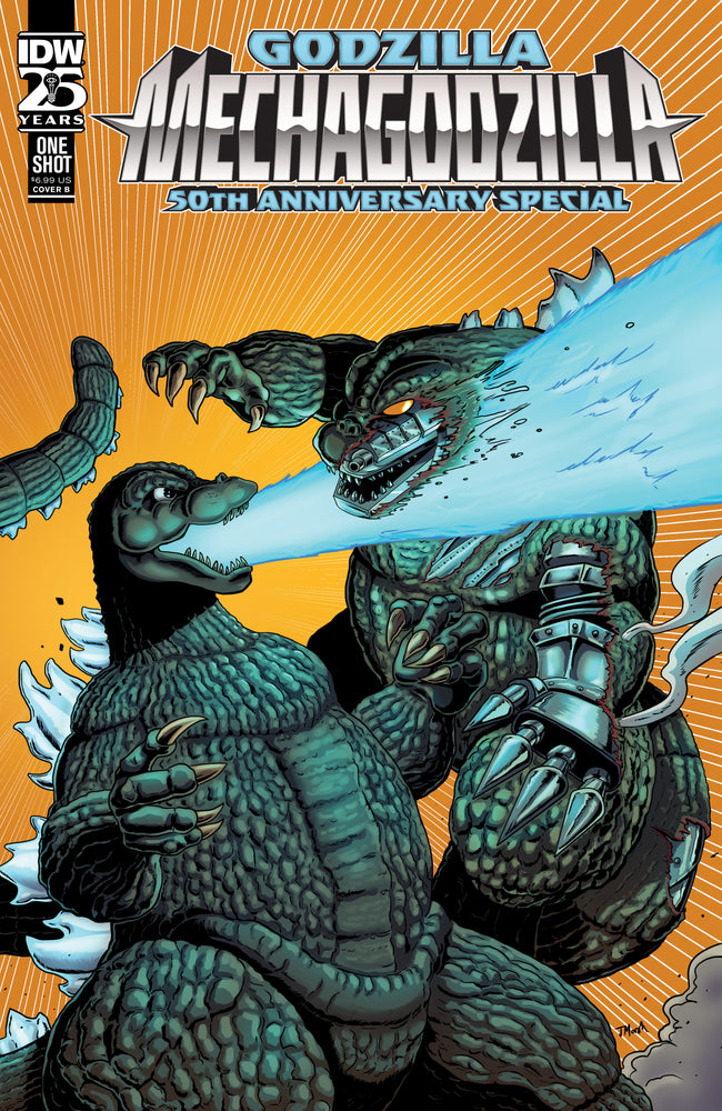 Godzilla: Mechagodzilla 50th Anniversary Variant B (Marsh) - Comics - Image - Pop Weasel