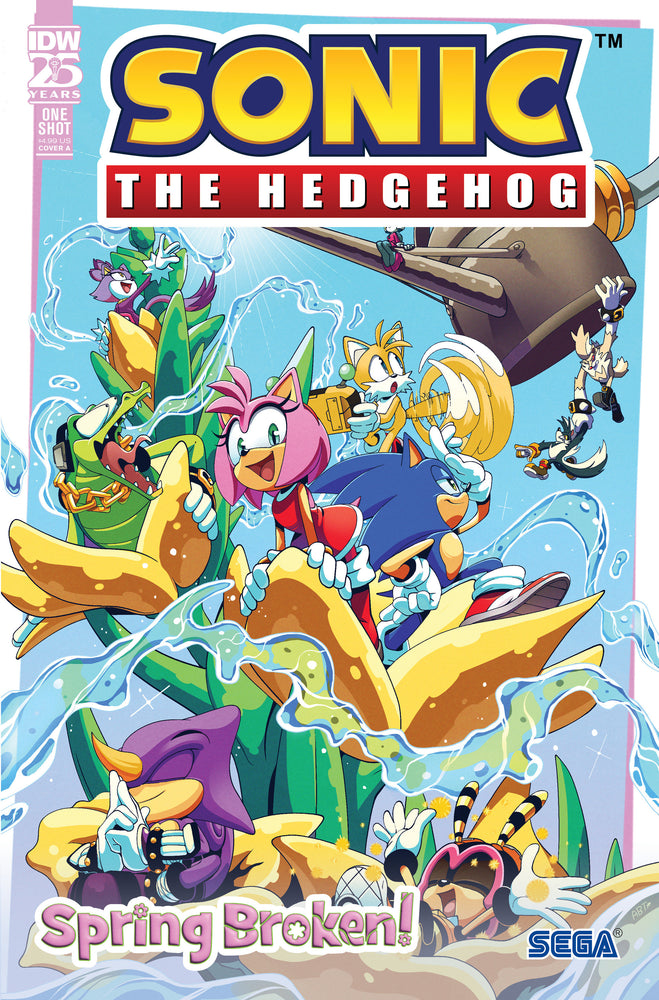 Sonic the Hedgehog: Spring Broken! Cover A (Thomas) - Comics - Image - Pop Weasel