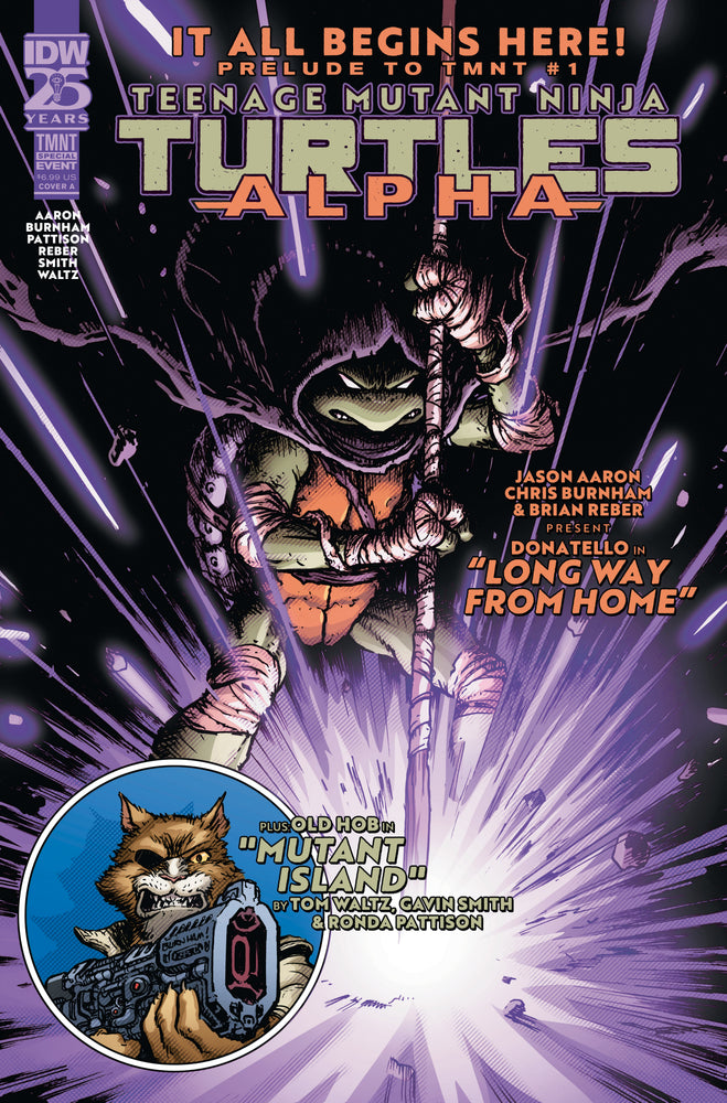 Teenage Mutant Ninja Turtles: Alpha Cover A (Burnham) - Comics - Image - Pop Weasel