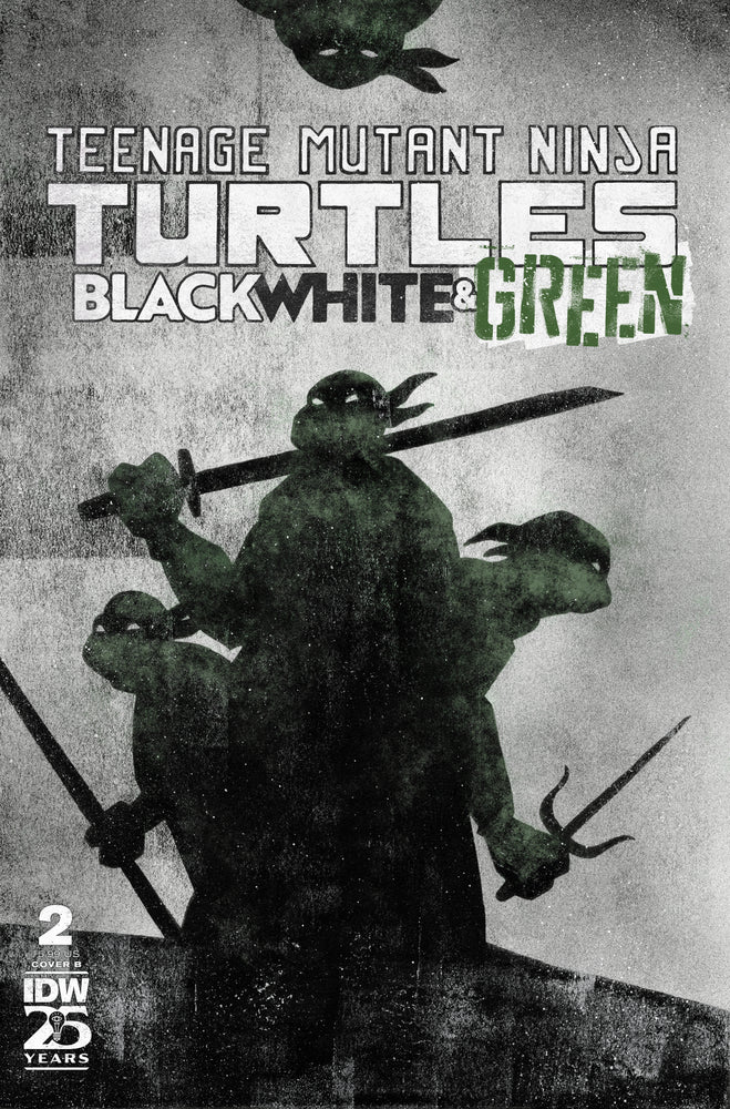 Teenage Mutant Ninja Turtles: Black, White, and Green - Comics - Image - Pop Weasel