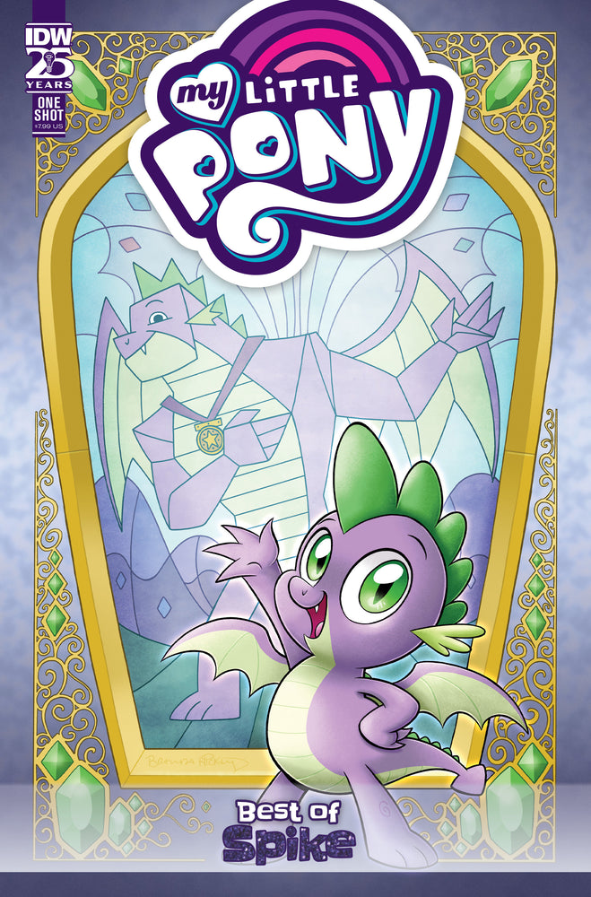 My Little Pony: Best of Spike Cover A (Hickey) - Comics - Image - Pop Weasel