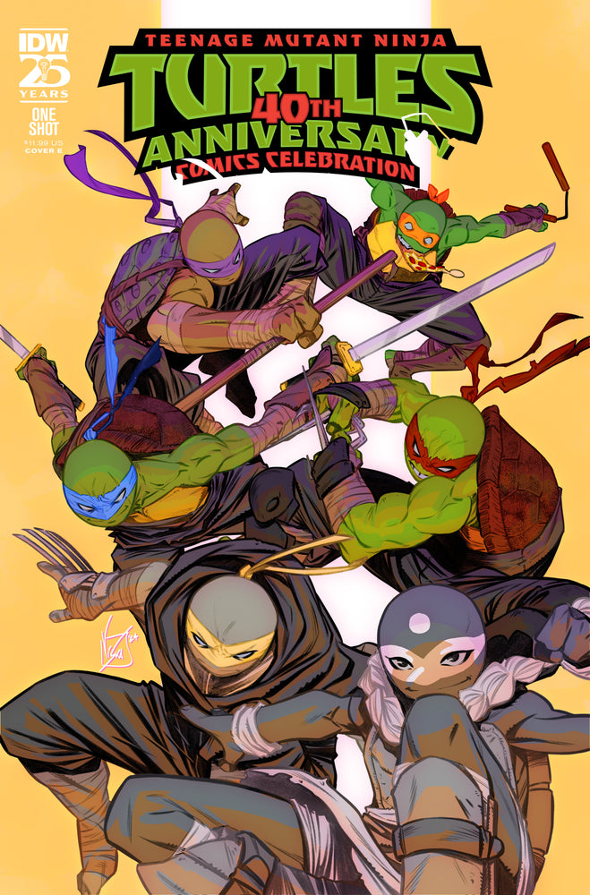 Teenage Mutant Ninja Turtles: 40th Anniversary Comics Celebration Variant E (Federici) - Comics - Image - Pop Weasel