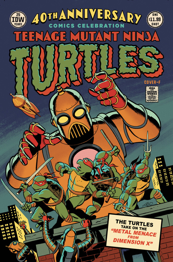 Teenage Mutant Ninja Turtles: 40th Anniversary Comics Celebration Variant F (Cho) - Comics - Image - Pop Weasel