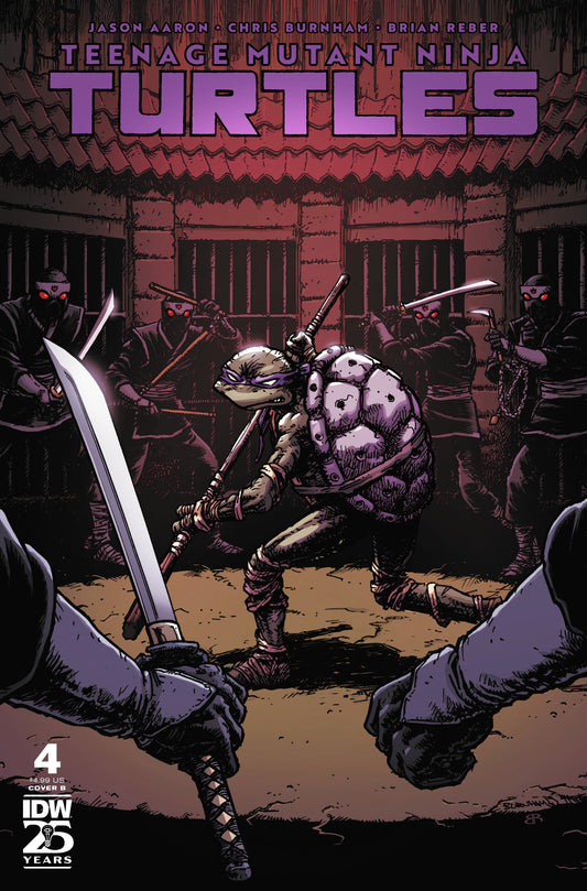 Teenage Mutant Ninja Turtles (2024) #4 Variant B (Burnham) image