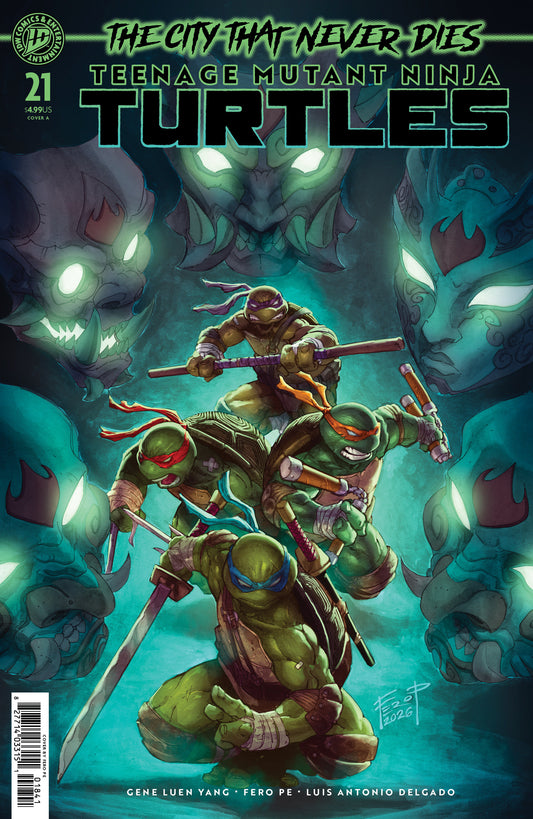 Teenage Mutant Ninja Turtles #21 Cover A (Pe) - Image