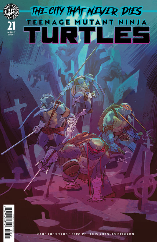 Teenage Mutant Ninja Turtles #21 Variant C (Menheere) - Image