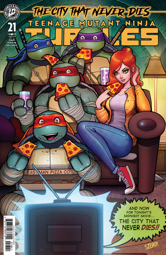 Teenage Mutant Ninja Turtles #21 Variant E (Szerdy) - Image