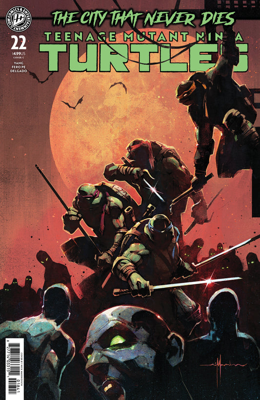 Teenage Mutant Ninja Turtles #22 Variant C (Marinkovich) - Image
