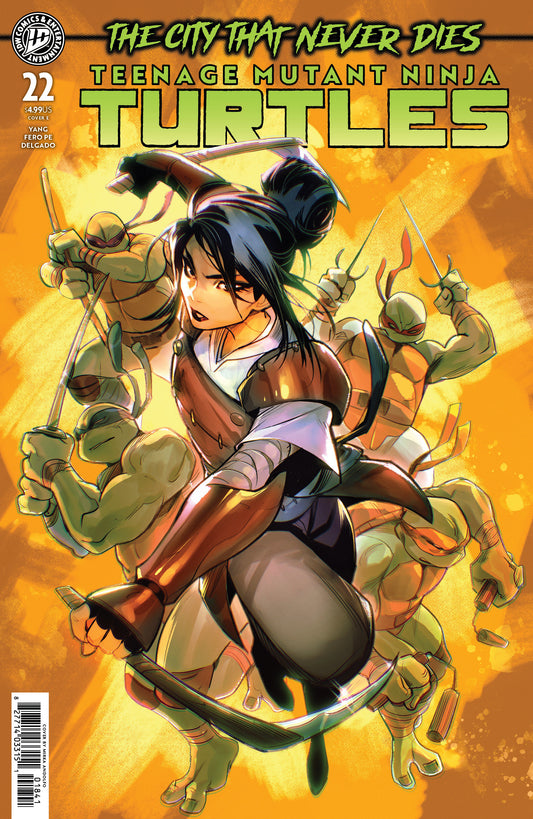 Teenage Mutant Ninja Turtles #22 Variant E (Andolfo) - Image