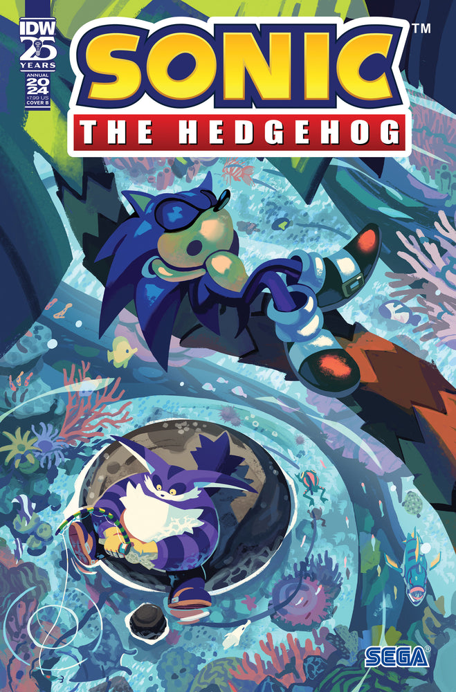 Sonic the Hedgehog: Annual 2024 Variant B (Fourdraine) - Comics - Image - Pop Weasel