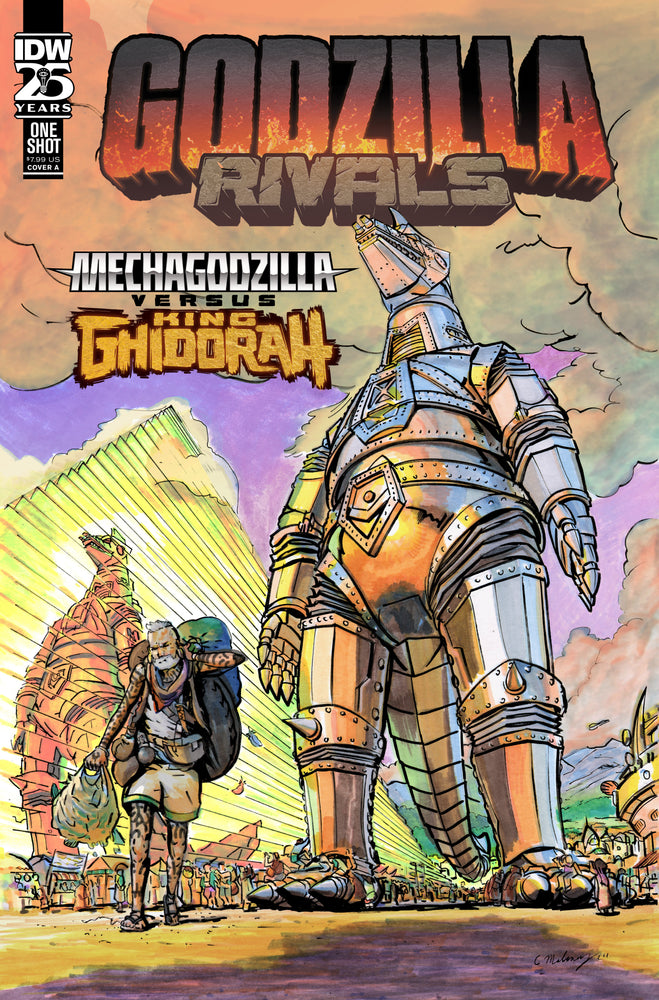 Godzilla Rivals: Mechagodzilla Vs. King Ghidorah Cover A (Maloney) - Comics - Image - Pop Weasel