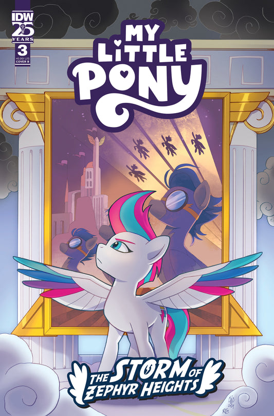 My Little Pony: The Storm of Zephyr Heights #3 Variant B (Coller) image