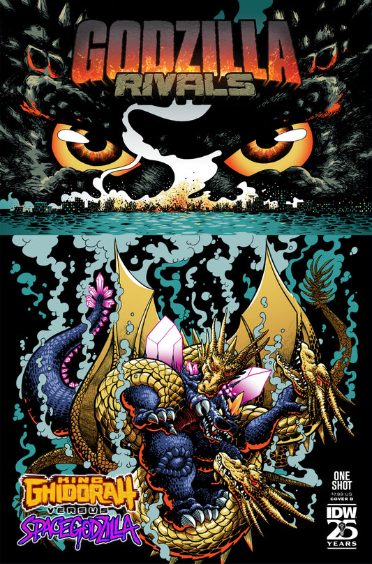 Godzilla Rivals: King Ghidorah Vs. SpaceGodzilla Variant B (J. Gonzo) image