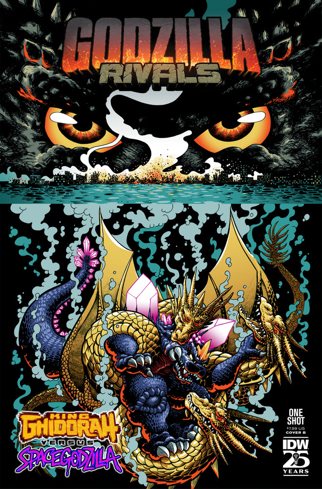 Godzilla Rivals: King Ghidorah Vs. SpaceGodzilla Variant B (J. Gonzo) image - Comics - Image - Pop Weasel
