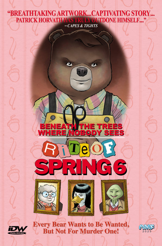 Beneath The Trees Where Nobody Sees: Rite Of Spring #6 Variant B (Fleecs Movie Homage Cover) - Image