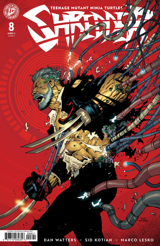 Teenage Mutant Ninja Turtles: Shredder #8 Variant B (Kotian) - Image