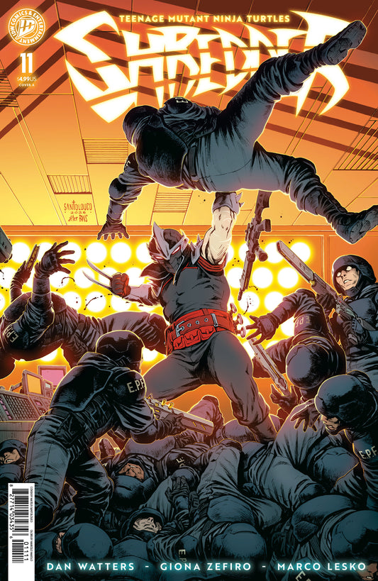 Teenage Mutant Ninja Turtles: Shredder #11 Cover A (Santolouco) - Image