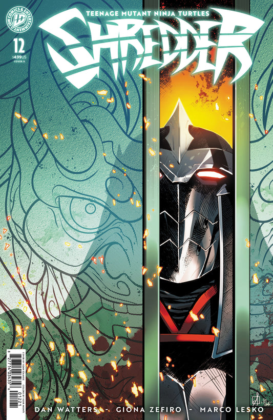 Teenage Mutant Ninja Turtles: Shredder #12 Variant B (Izaakse) - Image