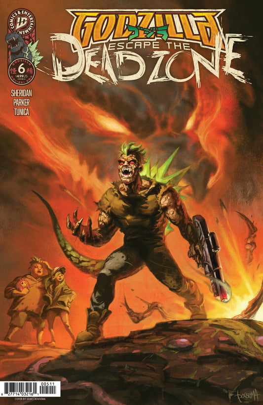 Godzilla: Escape The Deadzone [Kai-Sei Era] #6 Variant B (Bousema) - Image