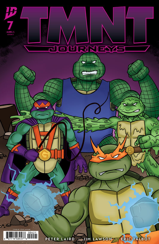 Tmnt: Journeys #7 Variant B (Lavigne) - Image