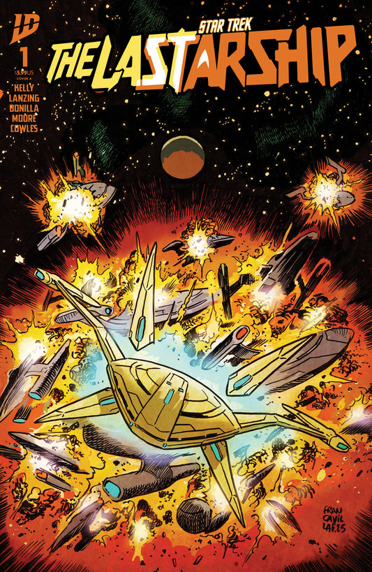 Star Trek: The Last Starship #1 Cover A (Francavilla) - Image