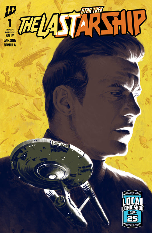 Star Trek: The Last Starship #1 Variant Lcsd (Ward) - Image