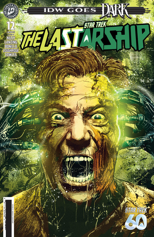 Star Trek: The Last Starship #12 Variant C (Gonzalez IDW Goes Dark Variant) - Image