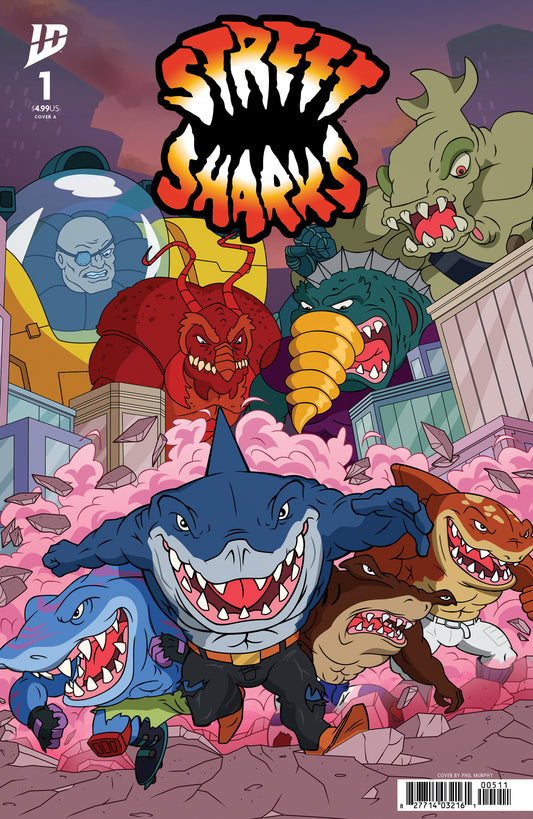 Street Sharks #1 Cover A (Murphy) - Image