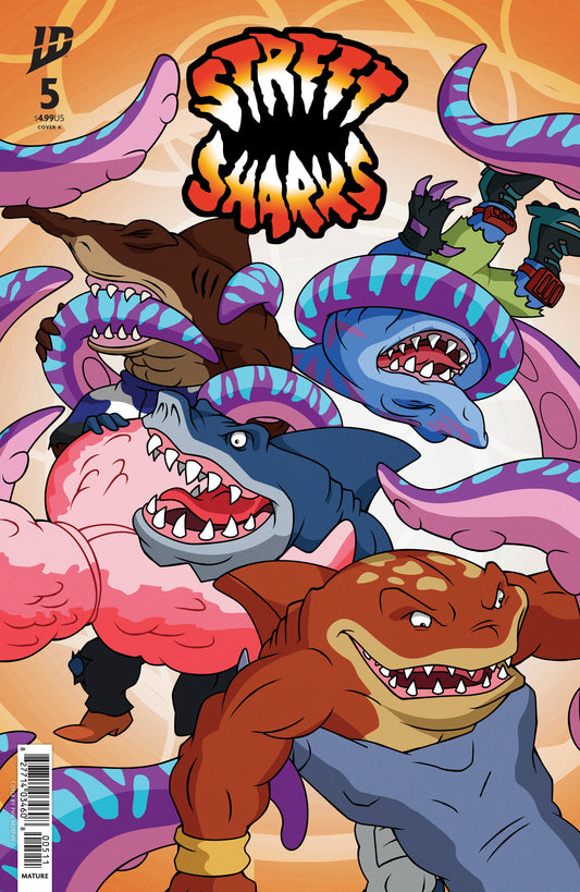 Street Sharks #5 Cover A (Murphy) - Image