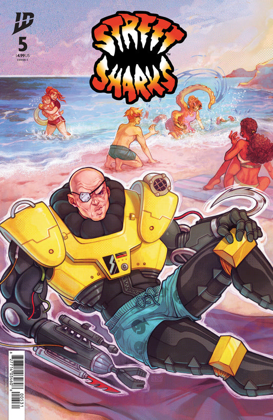 Street Sharks #5 Variant C (Beals) - Image