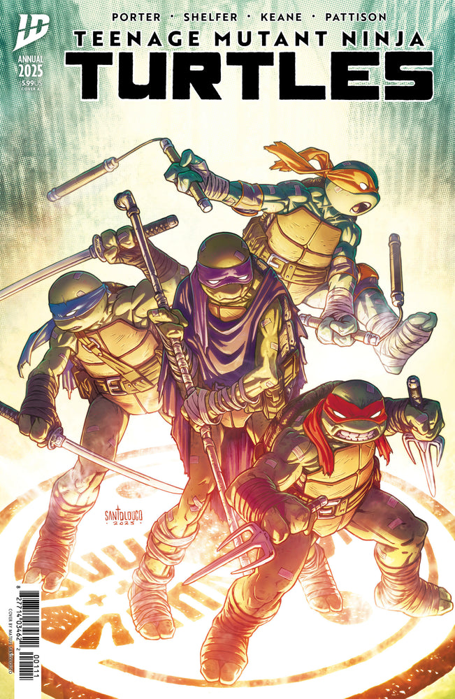 Teenage Mutant Ninja Turtles: Annual 2025 Cover A (Santolouco) - Comics - Image - Pop Weasel