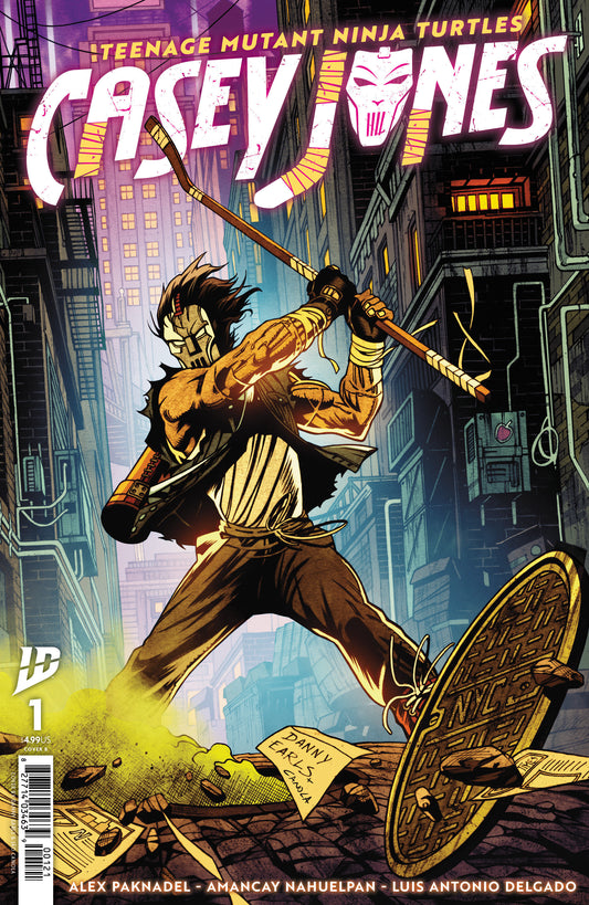 Teenage Mutant Ninja Turtles: Casey Jones #1 Variant B (Earls) - Image