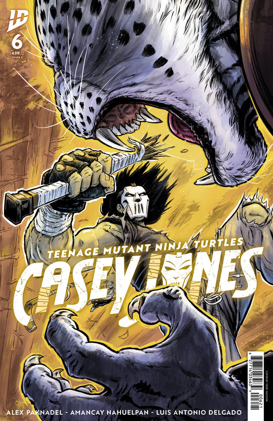 Teenage Mutant Ninja Turtles: Casey Jones #6 Variant B (Galusha) - Image