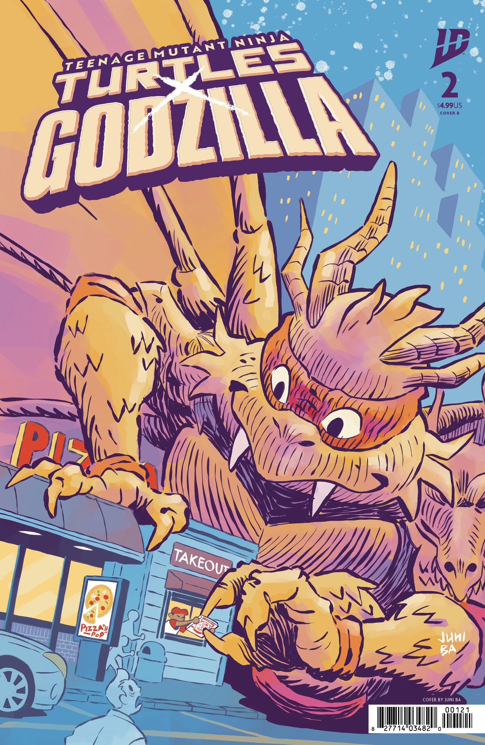 Teenage Mutant Ninja Turtles x Godzilla