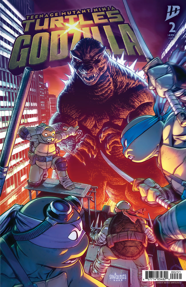 Teenage Mutant Ninja Turtles x Godzilla - Comics - Image - Pop Weasel