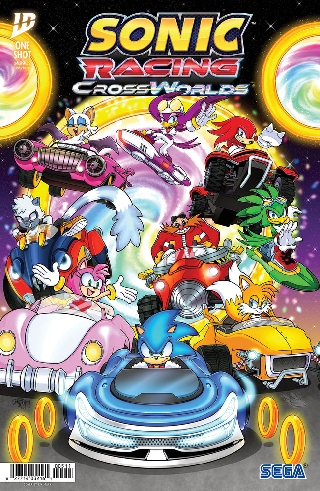 Sonic the Hedgehog: Sonic Racing CrossWorlds Variant B (Mack) - Comics - Image - Pop Weasel