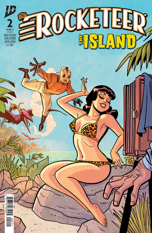 The Rocketeer: The Island #2 Cover A (Edgar) - Image