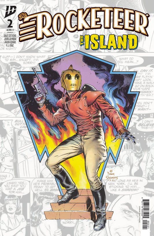 The Rocketeer: The Island #2 Variant B (Stevens) - Image