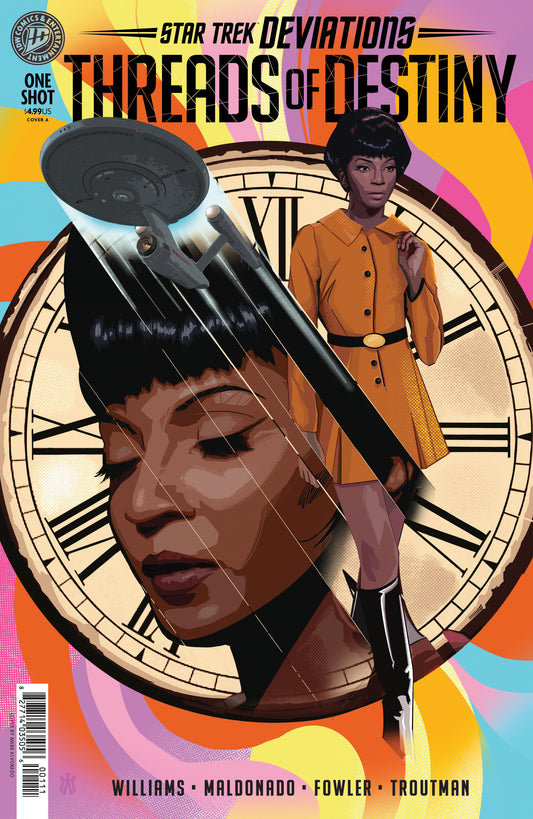 Star Trek: Deviations--Threads Of Destiny Cover A (Alvarado) - Image