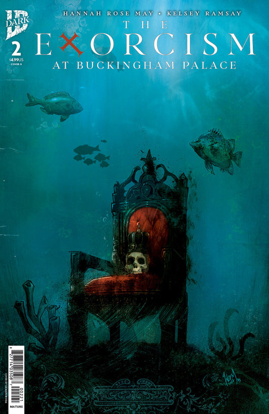 The Exorcism At Buckingham Palace #2 Variant B (Damien Worm) - Image