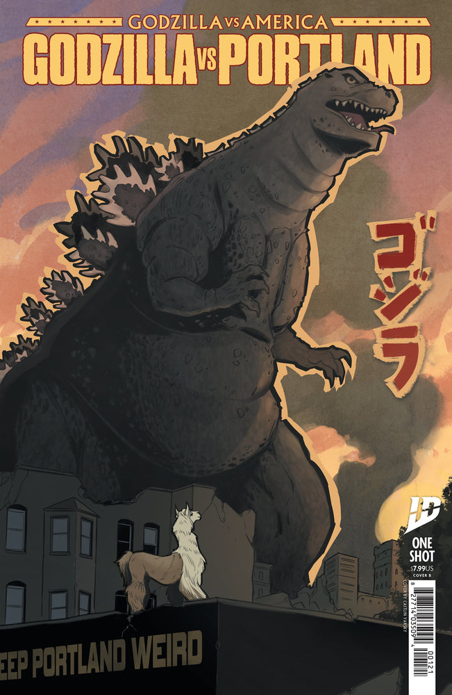 Godzilla Vs. America: Portland Variant B (Yarsky) - Image - Comics - Image - Pop Weasel