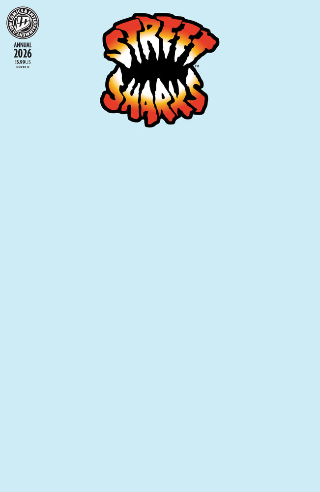 Street Sharks: Annual 2026 Variant D (Blank Sketch) - Image - Comics - Image - Pop Weasel