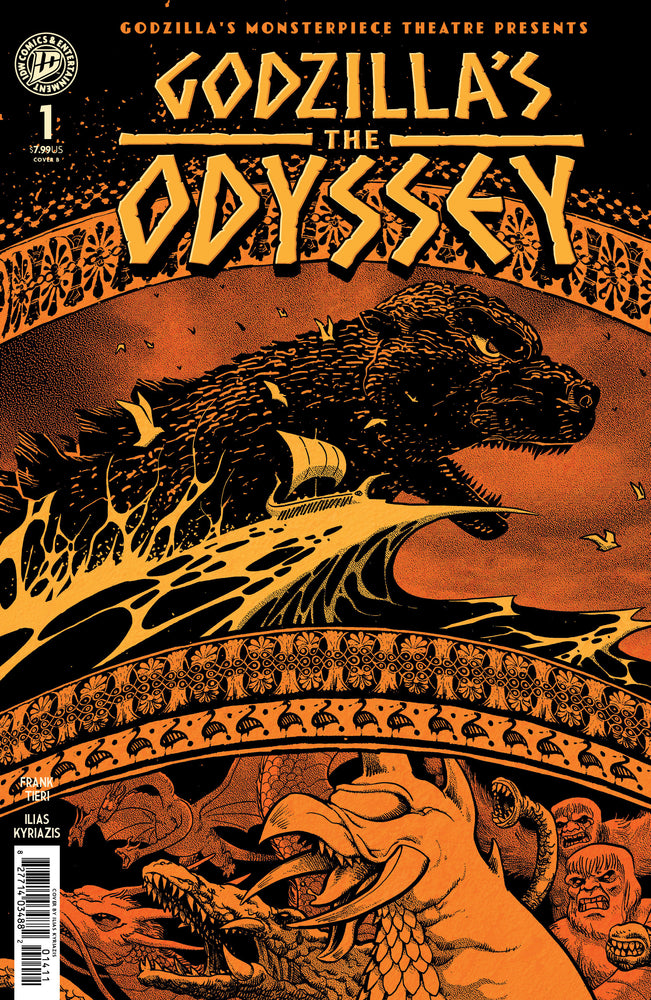 Godzilla’s Monsterpiece Theatre Presents: Godzilla’s The Odyssey Variant B (Kyriazis) - Comics - Image - Pop Weasel