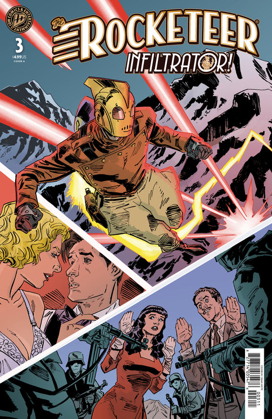 The Rocketeer: Infiltrator! #3 Cover A (Kotz) - Image