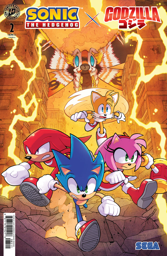Sonic The Hedgehog X Godzilla - Comics - Image - Pop Weasel