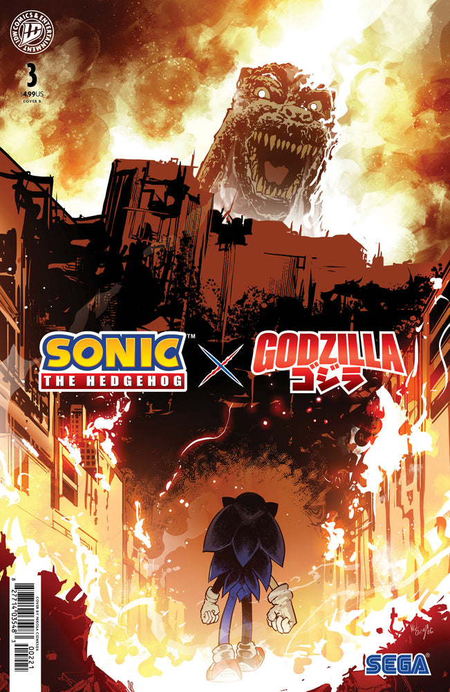 Sonic the Hedgehog x Godzilla - Comics - Image - Pop Weasel