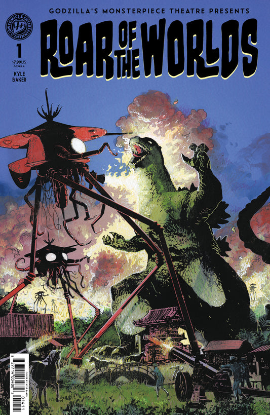 Godzilla's Monsterpiece Theatre Presents: Roar Of The Worlds Variant B (Baker) - Image