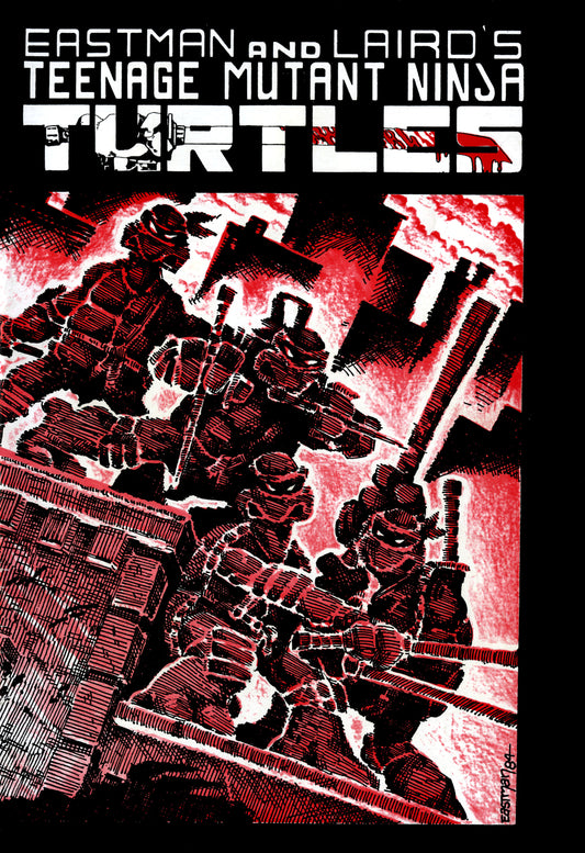 Teenage Mutant Ninja Turtles: Mirage Facsimile #1 Variant B Foil (Eastman & Laird) - Image